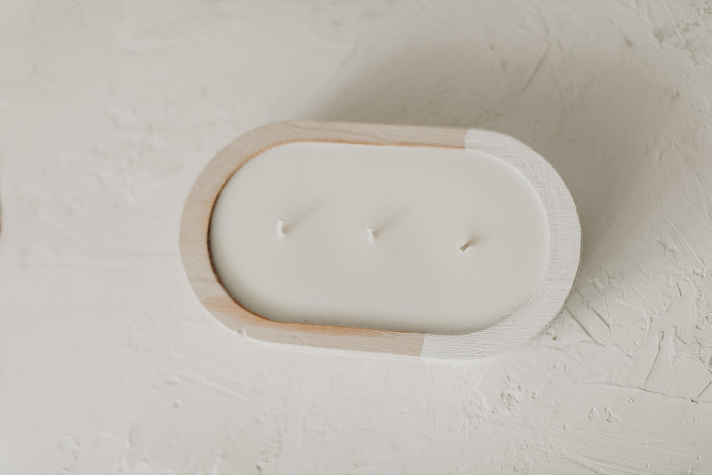 Oval Dough Bowl- 3 wick