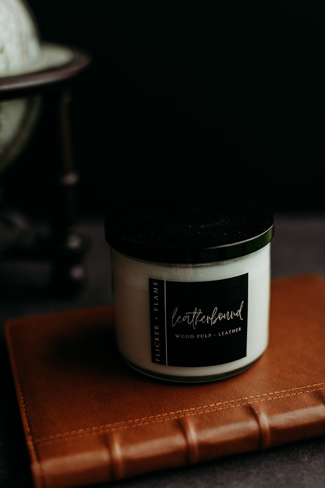 Leatherbound Candle