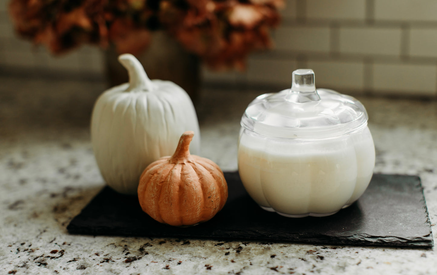 Fall 2025 - Glass Pumpkin Vessel