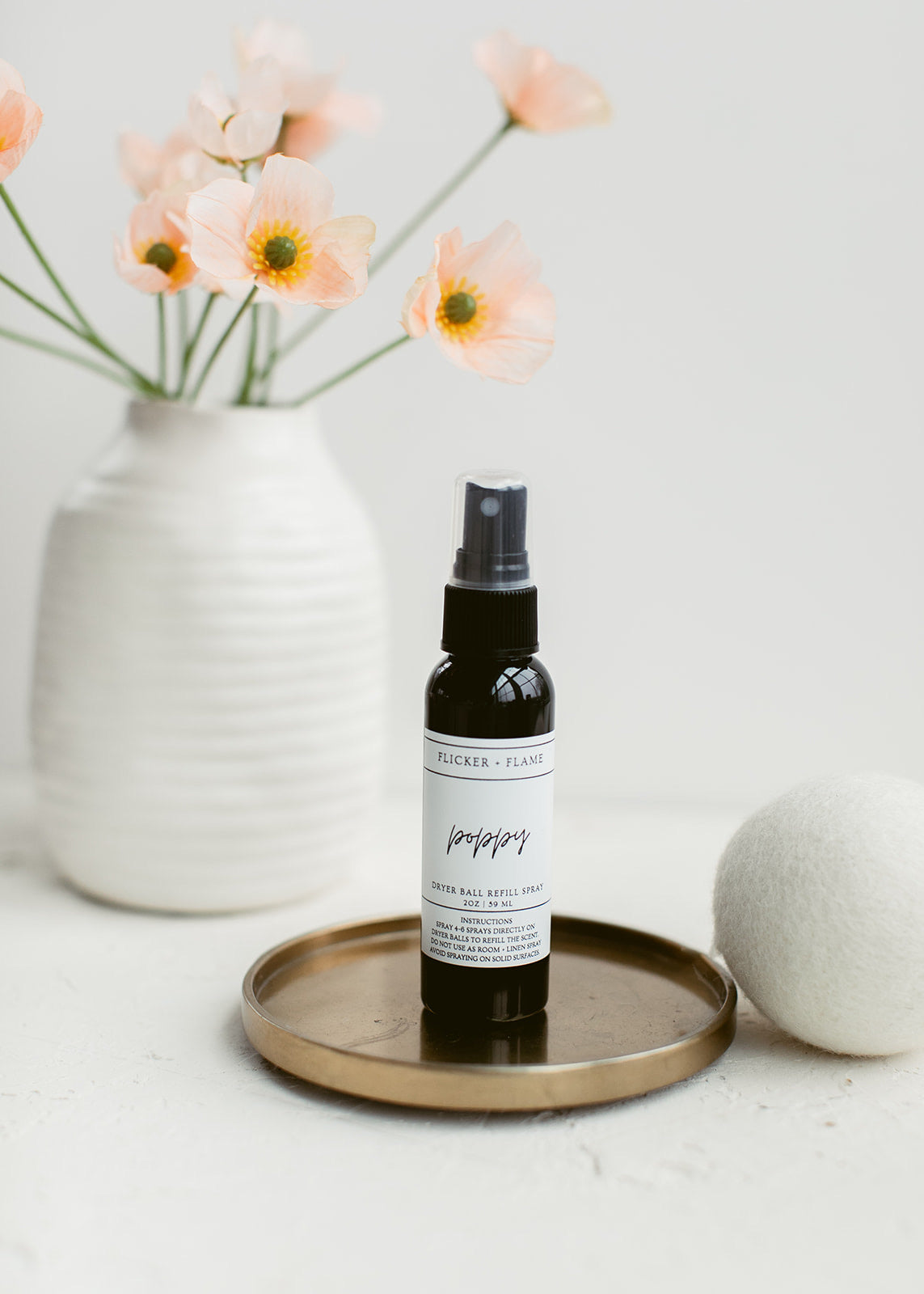 Poppy Dryer Ball Spray