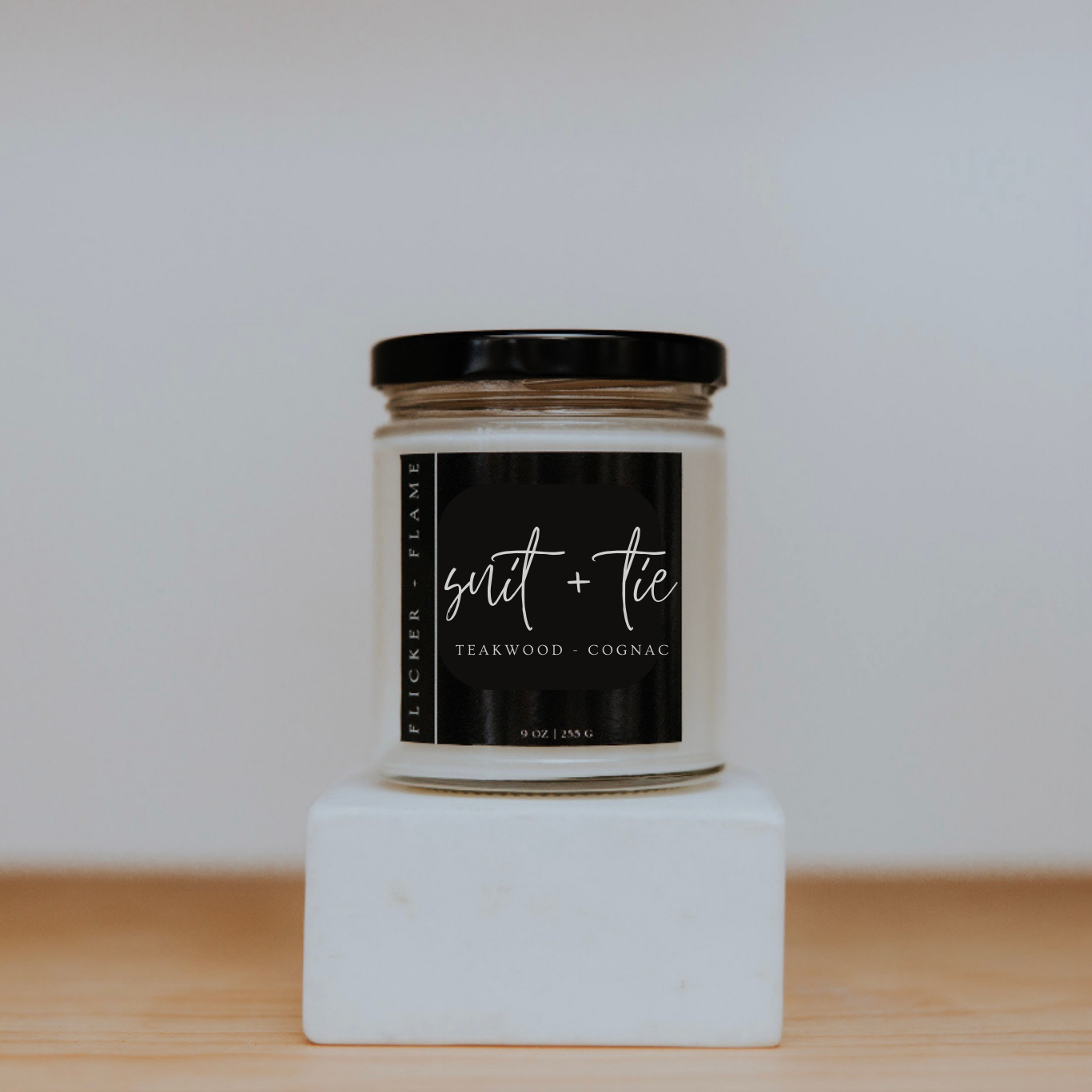 Suit + Tie Soy Candle