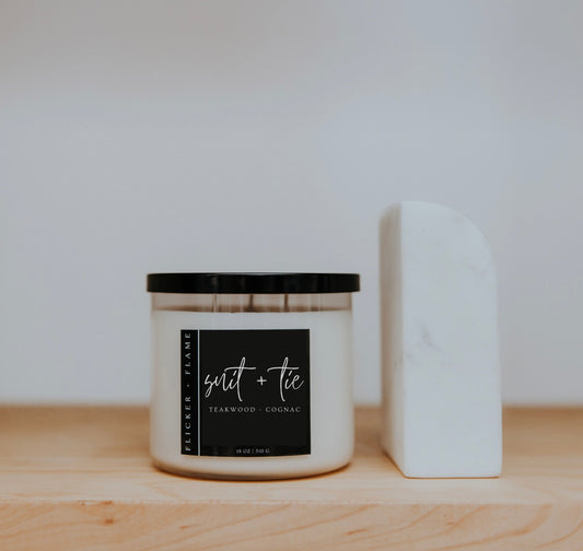 Suit + Tie Soy Candle