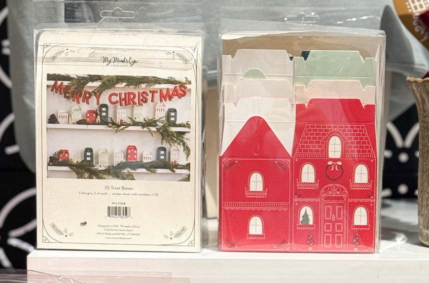 Christmas Village Treat Boxes