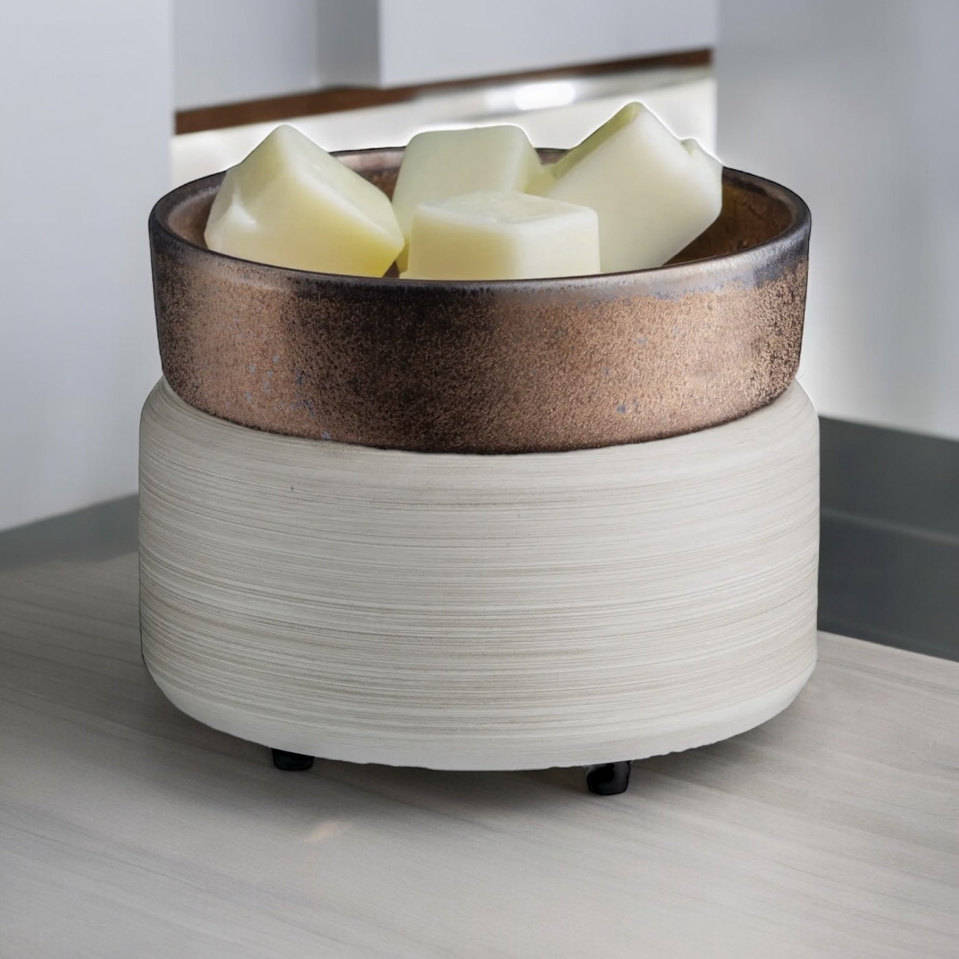 2 in 1 Warmer - Whitewashed Bronze