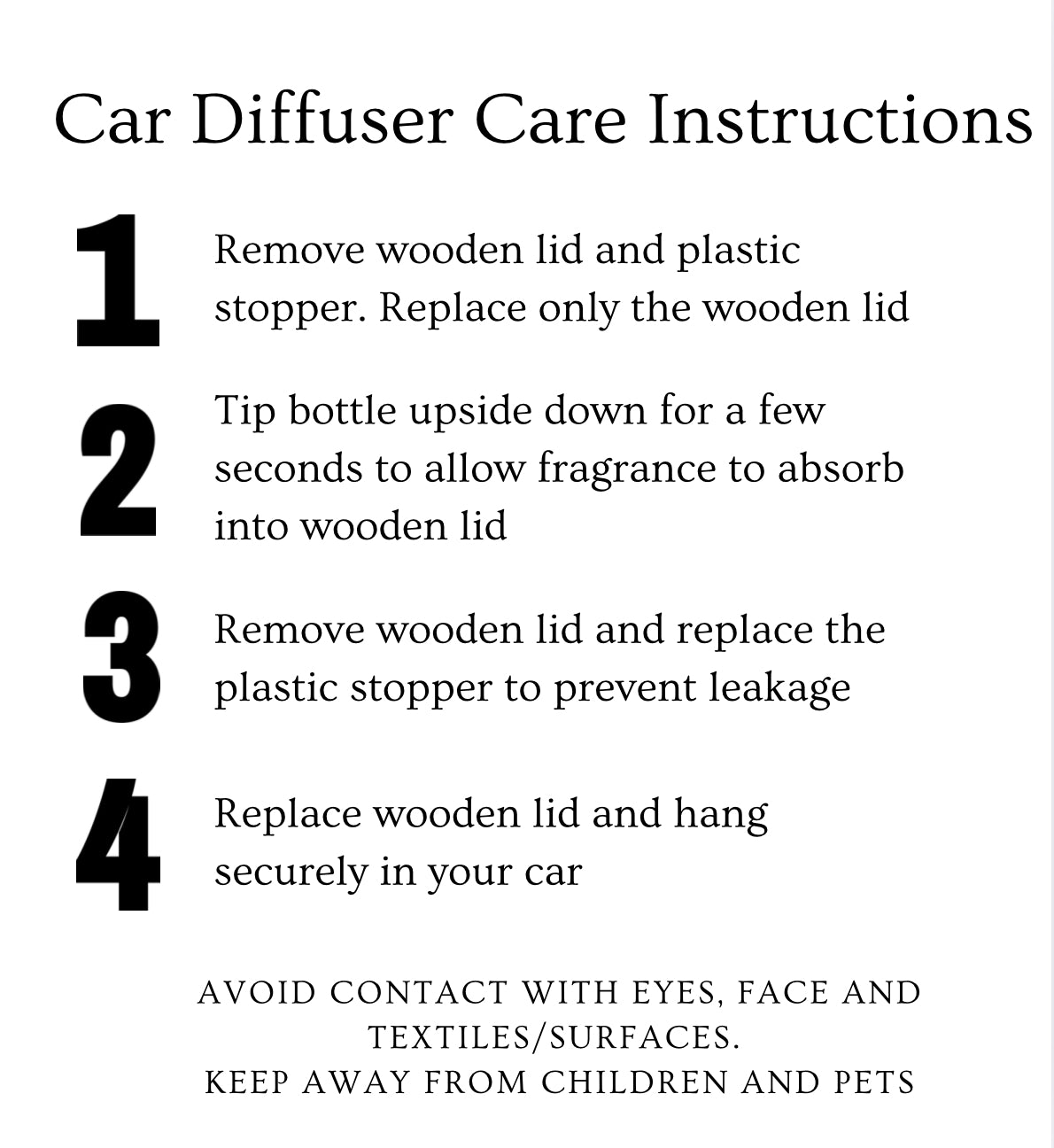 Diffuser Car Freshener