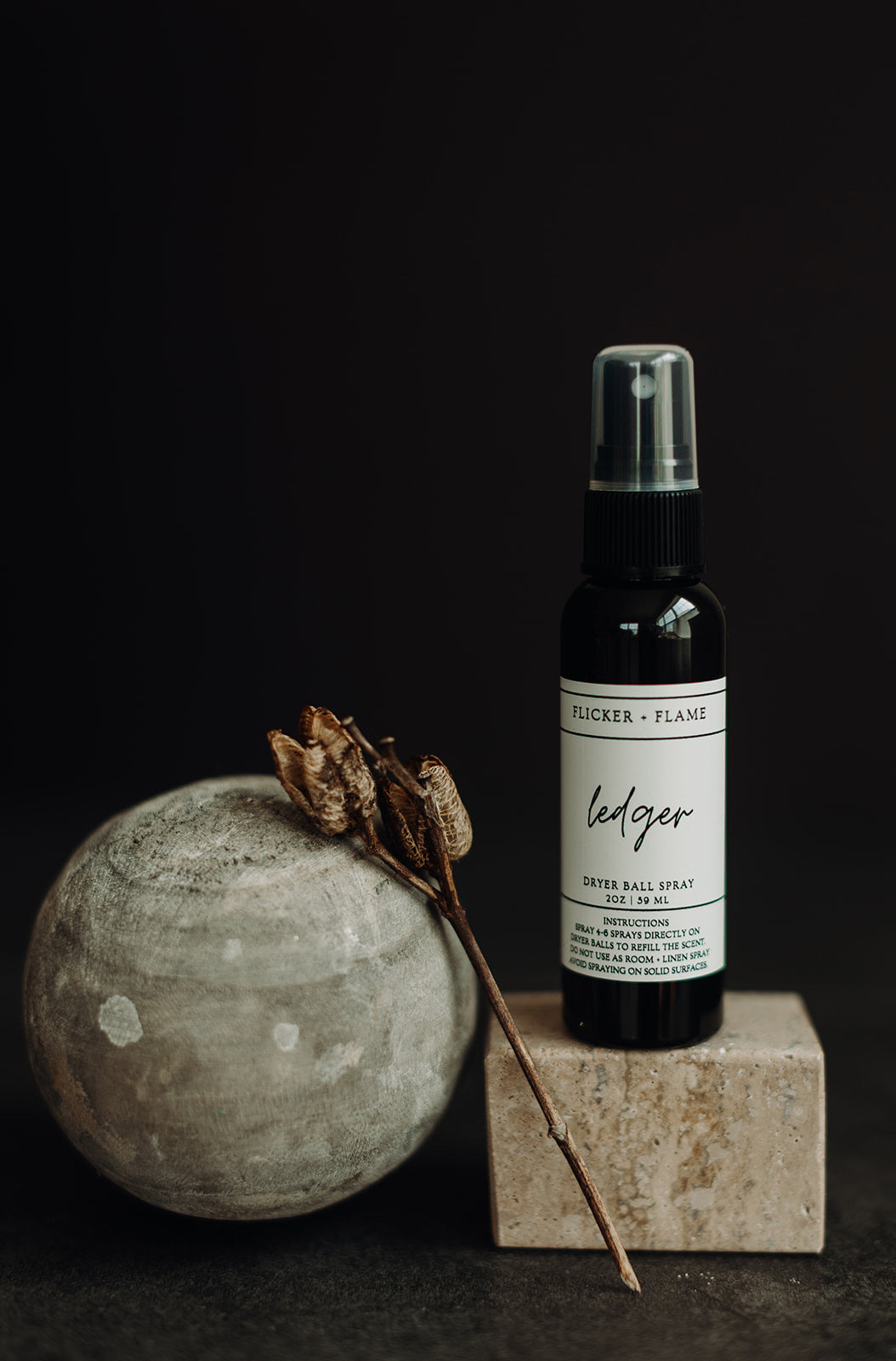 Ledger Dryer Ball Spray