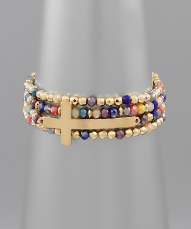 Cross Bracelet Set