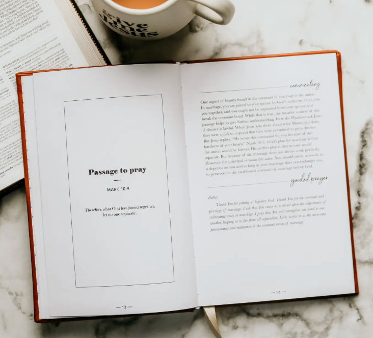 Praying Scripture for Marriage Journal