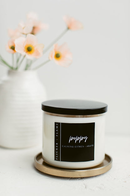 Poppy Candle