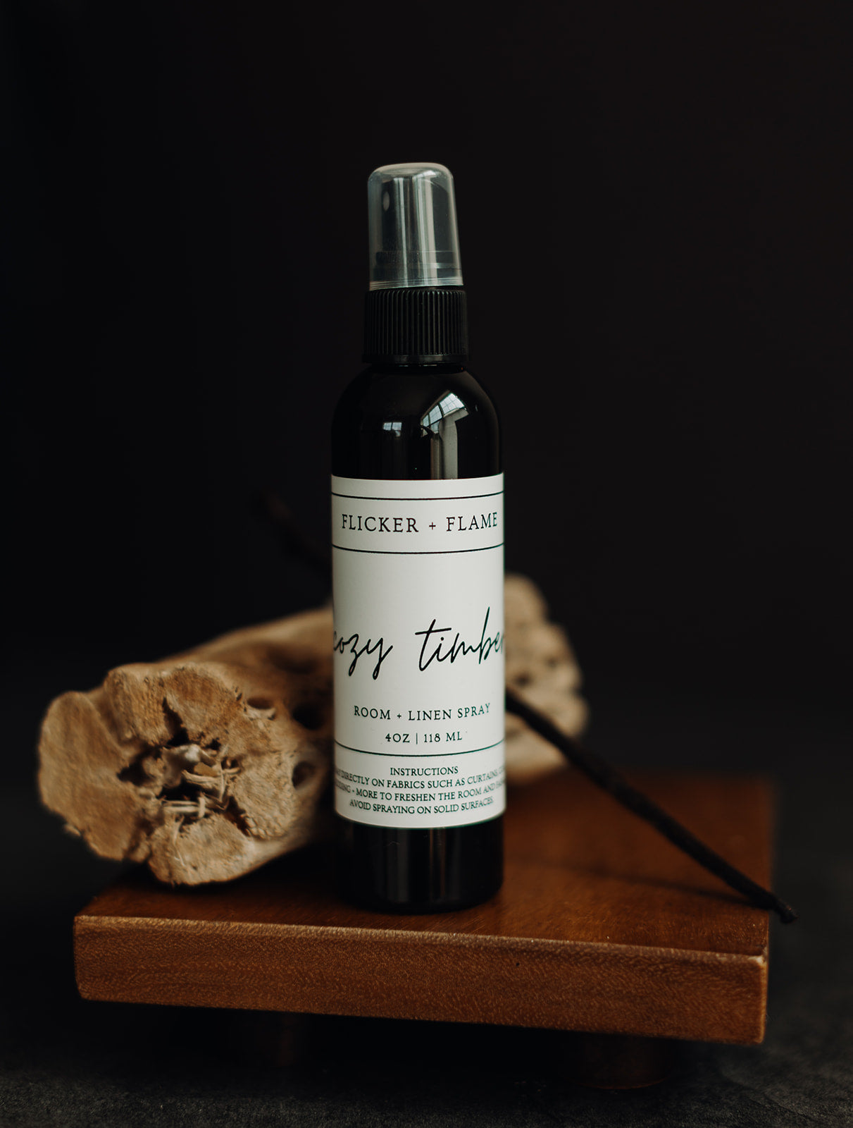 Cozy Timber Room + Linen Spray