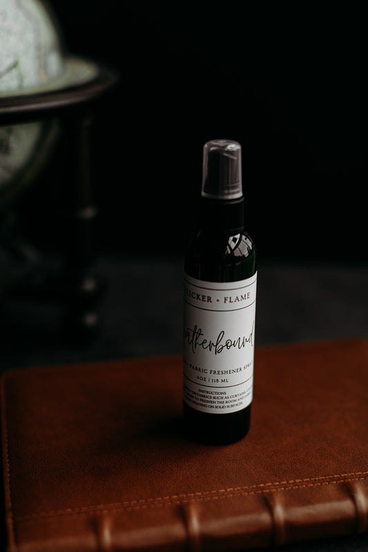 Leatherbound Room + Linen Spray