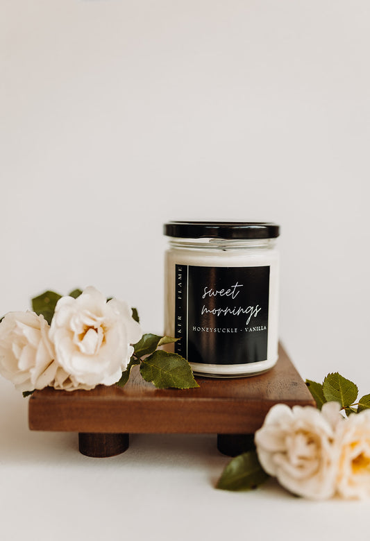 Sweet Mornings Soy Candle