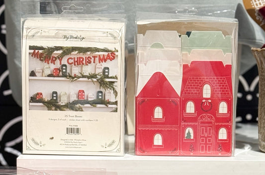 Christmas Village Treat Boxes