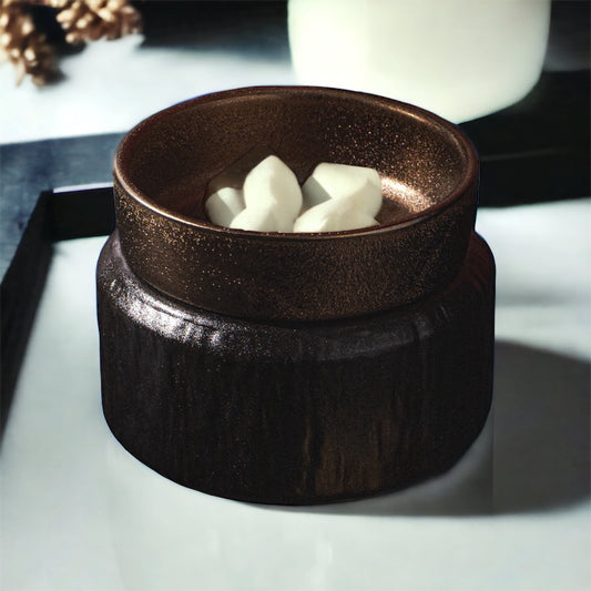 2-in-1 Black Wax Warmer