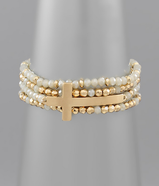 Cross Bracelet Set