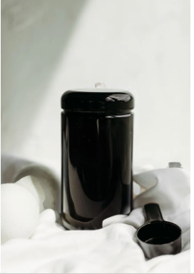 Black Laundry Jar (Empty)
