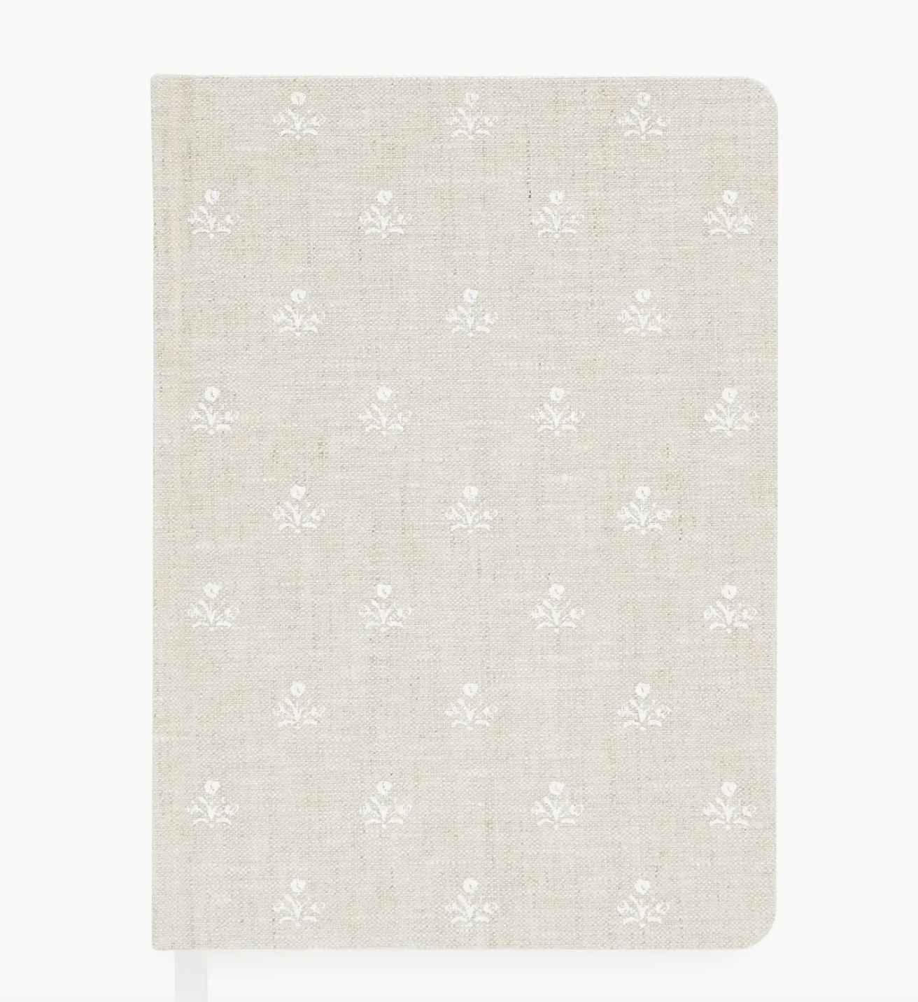 STORE: Flax Floral Linen Notebook