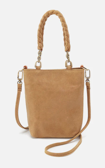 Tennessee Mini Bag in Buff Leather: Whiskey