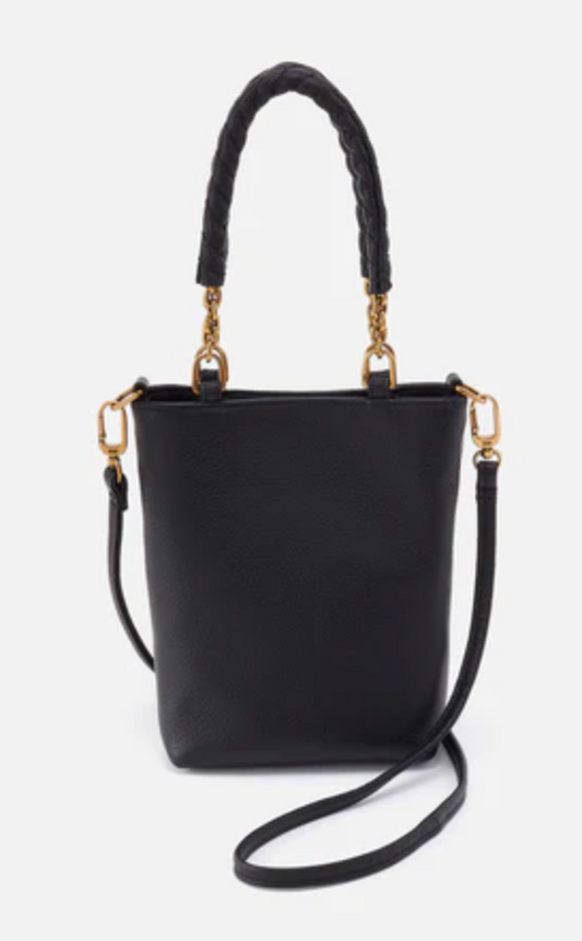 Tennessee Mini Bag in Pebbled Leather: Black