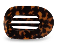 Teleties Round Flat Hair Clip-Medium