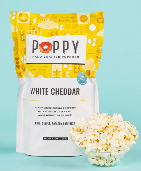 Savory Poppy Hand-Crafted Popcorn